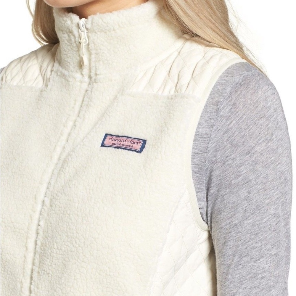 Vineyard Vines Sea View Sherpa Vest